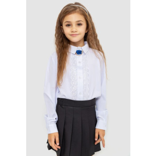 Блузка ошатна для дівчаток, колір білий, 172R201-2 - Інтернет-магазин спільних покупок ToGether