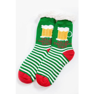 Шкарпетки-валянки теплі, вовняні, колір зелений, 151R2035 - Інтернет-магазин спільних покупок ToGether