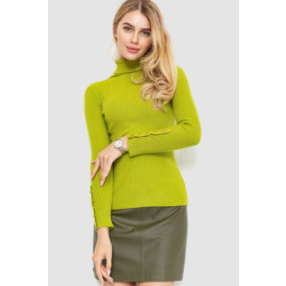 Гольф жіночий в рубчик, колір оливковий, 204R036 - Інтернет-магазин спільних покупок ToGether
