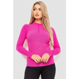 Водолазка жіноча в рубчик, колір рожевий, 204R044 - Інтернет-магазин спільних покупок ToGether