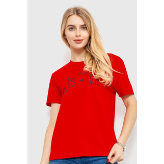 Футболка жіноча, колір червоний, 198R022 - Інтернет-магазин спільних покупок ToGether