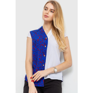 Блуза з принтом, колір електрик, 230R99-11 - Інтернет-магазин спільних покупок ToGether