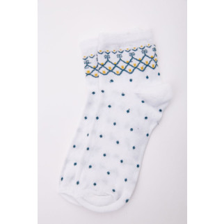 Жіночі шкарпетки, середньої довжини, білого кольору, 167R777 - Інтернет-магазин спільних покупок ToGether