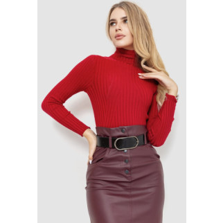 Гольф жіночий однотонний, колір бордовий, 204R048 - Інтернет-магазин спільних покупок ToGether