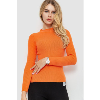 Водолазка жіноча однотонна, колір помаранчевий, 204R019 - Інтернет-магазин спільних покупок ToGether