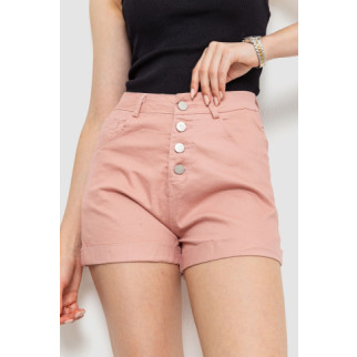 Шорти жіночі стрейчові, колір пудровий, 214R655 - Інтернет-магазин спільних покупок ToGether