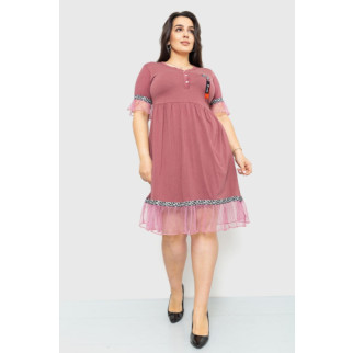 Сукня вільного крою, колір світло-сливовий, 231R6444 - Інтернет-магазин спільних покупок ToGether