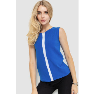 Майка жіноча повсякденна, колір синьо-білий, 102R338 - Інтернет-магазин спільних покупок ToGether