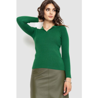 Кофта жіноча в рубчик, колір зелений, 204R015 - Інтернет-магазин спільних покупок ToGether