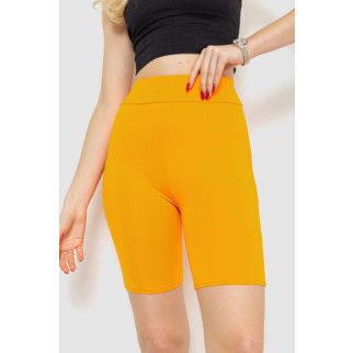 Велотреки жіночі однотонні, колір помаранчевий, 221R3019 - Інтернет-магазин спільних покупок ToGether