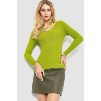 Кофта жіноча в рубчик, колір оливковий, 204R037 - Інтернет-магазин спільних покупок ToGether
