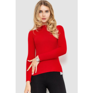 Водолазка жіноча однотонна, колір червоний, 204R019 - Інтернет-магазин спільних покупок ToGether