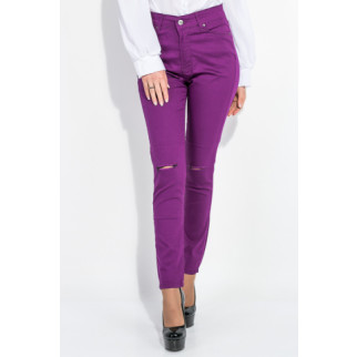 Літні жіночі штани скінні, фіолетового кольору, 282F007 - Інтернет-магазин спільних покупок ToGether