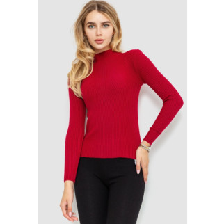 Гольф жіночий однотонний, колір бордовий, 204R016 - Інтернет-магазин спільних покупок ToGether