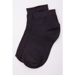 Дитячі однотонні шкарпетки, чорного кольору, 167R605-1 - Інтернет-магазин спільних покупок ToGether
