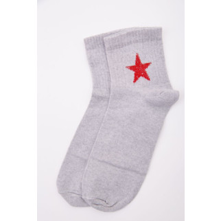 Чоловічі шкарпетки середньої довжини, світло-сірого кольору, 167R412 - Інтернет-магазин спільних покупок ToGether