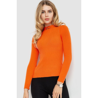 Водолазка трикотажна жіноча, колір помаранчевий, 204R035 - Інтернет-магазин спільних покупок ToGether