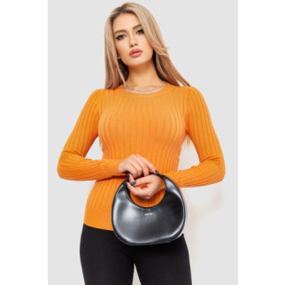 Водолазка жіноча в рубчик, колір помаранчевий, 204R9031 - Інтернет-магазин спільних покупок ToGether