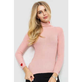 Гольф жіночий однотонний, колір світло-рожевий, 204R052 - Інтернет-магазин спільних покупок ToGether