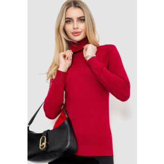 Гольф жіночий однотонний, колір бордовий, 244RA01 - Інтернет-магазин спільних покупок ToGether