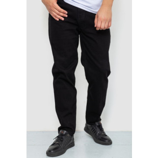 Джинси чоловічі однотонні, колір чорний, 244R8570-1 - Інтернет-магазин спільних покупок ToGether