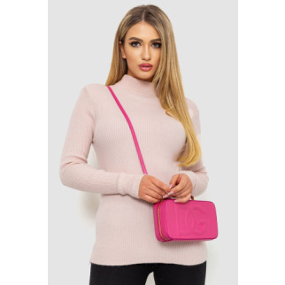 Кофта жіноча однотонна базова, колір світло-рожевий, 244R2032 - Інтернет-магазин спільних покупок ToGether