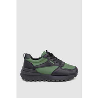 Кросівки жіночі, колір чорно-зелений, 243R542-110 - Інтернет-магазин спільних покупок ToGether