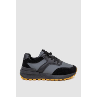 Кросівки жіночі, колір чорно-сірий, 243R542-114 - Інтернет-магазин спільних покупок ToGether