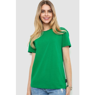 Футболка жіноча однотонна, колір зелений, 102R5248 - Інтернет-магазин спільних покупок ToGether