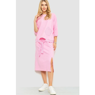 Костюм жіночий повсякденний, колір світло-рожевий, 115R0518-1 - Інтернет-магазин спільних покупок ToGether