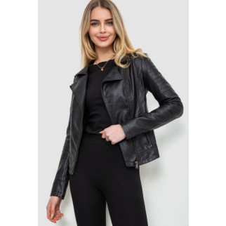 Куртка жіноча з екошкіри, колір чорний, 244R167 - Інтернет-магазин спільних покупок ToGether