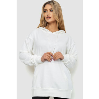 Худі жіночий турецька петля, колір білий, 129R002 - Інтернет-магазин спільних покупок ToGether