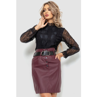 Блуза жіноча класична гіпюрова, колір чорний, 204R154 - Інтернет-магазин спільних покупок ToGether