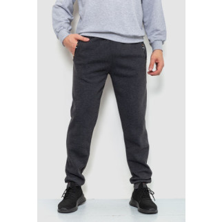 Спорт чоловічі штани на флісі, колір темно-сірий, 244R41269 - Інтернет-магазин спільних покупок ToGether