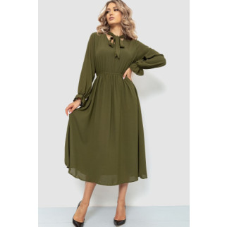 Ошатне плаття, колір хакі, 204R601 - Інтернет-магазин спільних покупок ToGether