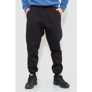 Спорт чоловічі штани на флісі, колір чорний, 237R010 - Інтернет-магазин спільних покупок ToGether