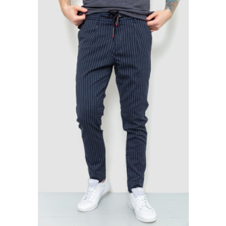 Чоловічі штани в смужку, колір синій, 157R2008-1 - Інтернет-магазин спільних покупок ToGether