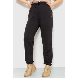 Спорт штани жіночі демісезонні, колір чорний, 129R1488 - Інтернет-магазин спільних покупок ToGether