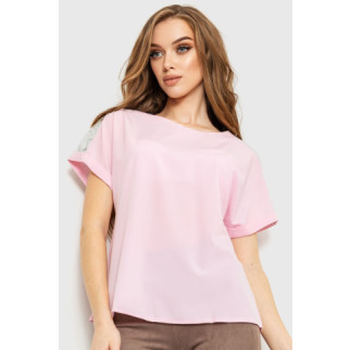 Блуза повсякденна, колір світло-рожевий, 230R101-2 - Інтернет-магазин спільних покупок ToGether