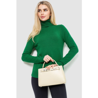 Гольф жіночий однотонний, колір зелений, 214R811-1 - Інтернет-магазин спільних покупок ToGether