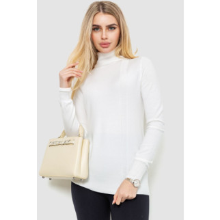 Гольф жіночий однотонний, колір білий, 214R803 - Інтернет-магазин спільних покупок ToGether