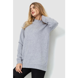 Жіночий светр в'язаний, колір сірий, 204R179 - Інтернет-магазин спільних покупок ToGether
