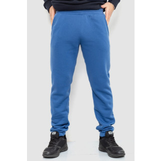 Спорт чоловічі штани на флісі однотонні, колір джинс, 190R236 - Інтернет-магазин спільних покупок ToGether