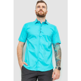 Сорочка чоловіча, колір бірюзовий, 214R7543 - Інтернет-магазин спільних покупок ToGether