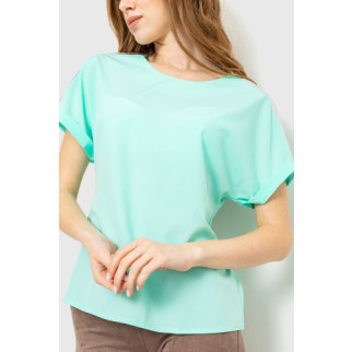 Блуза повсякденна, колір ментол, 230R101-2 - Інтернет-магазин спільних покупок ToGether