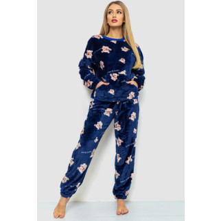 Піжама жіноча плюшева, колір синій, 102R5241 - Інтернет-магазин спільних покупок ToGether