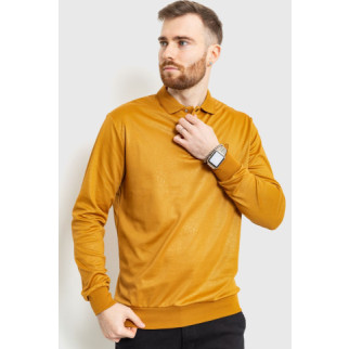 Поло чоловіче з довгим рукавом, колір світло-коричневий, 157R304-3 - Інтернет-магазин спільних покупок ToGether