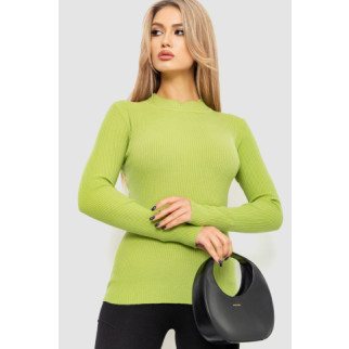 Водолазка жіноча в рубчик, колір фісташковий, 204R9029 - Інтернет-магазин спільних покупок ToGether