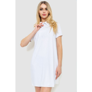 Сукня повсякденна, колір білий, 214R0040 - Інтернет-магазин спільних покупок ToGether