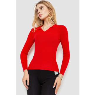 Кофта жіноча в рубчик, колір червоний, 204R015 - Інтернет-магазин спільних покупок ToGether